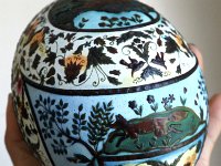 Elysium Ukrainian Style Batik Easter Egg Pysanky by So Jeo  Elysium Ukrainian Style Batik Easter Egg Pysanky by So Jeo  This design is based (with permission), on the most incredible Miniature Knotted Rug created by the wonderfully talented artist  Teresa Layman        google_ad_client = "ca-pub-5949678472174861"; /* Gallery Photo Small */ google_ad_slot = "5716546039"; google_ad_width = 320; google_ad_height = 50; //-->    src="//pagead2.googlesyndication.com/pagead/show_ads.js"> : pysanky Pysanka Ukrainian Easter rug Elysium greek mythology underworld birds, rabbits, deer, lion, animals, garden, woods, trees, flowers, earth, sky, vines, egg batik art sojeo leblond artist persian iran iranian carpet rug textile wall hanging designs design garden adularia blue moonstone kerman stars isfahan esfahan kashan bazaar khorassan nowruz blessing paradise persian orange prayers royal tree of life hossainabad